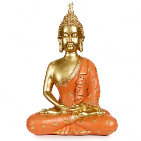 Gold and Orange Buddha - Enlightenment